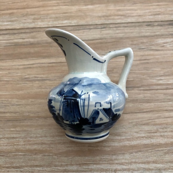 Delfts Holland Miniature Pitcher - Picture 1 of 13